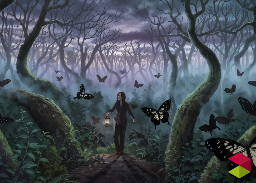 El bosque de las Mariposas Negras - Cuentos de terror